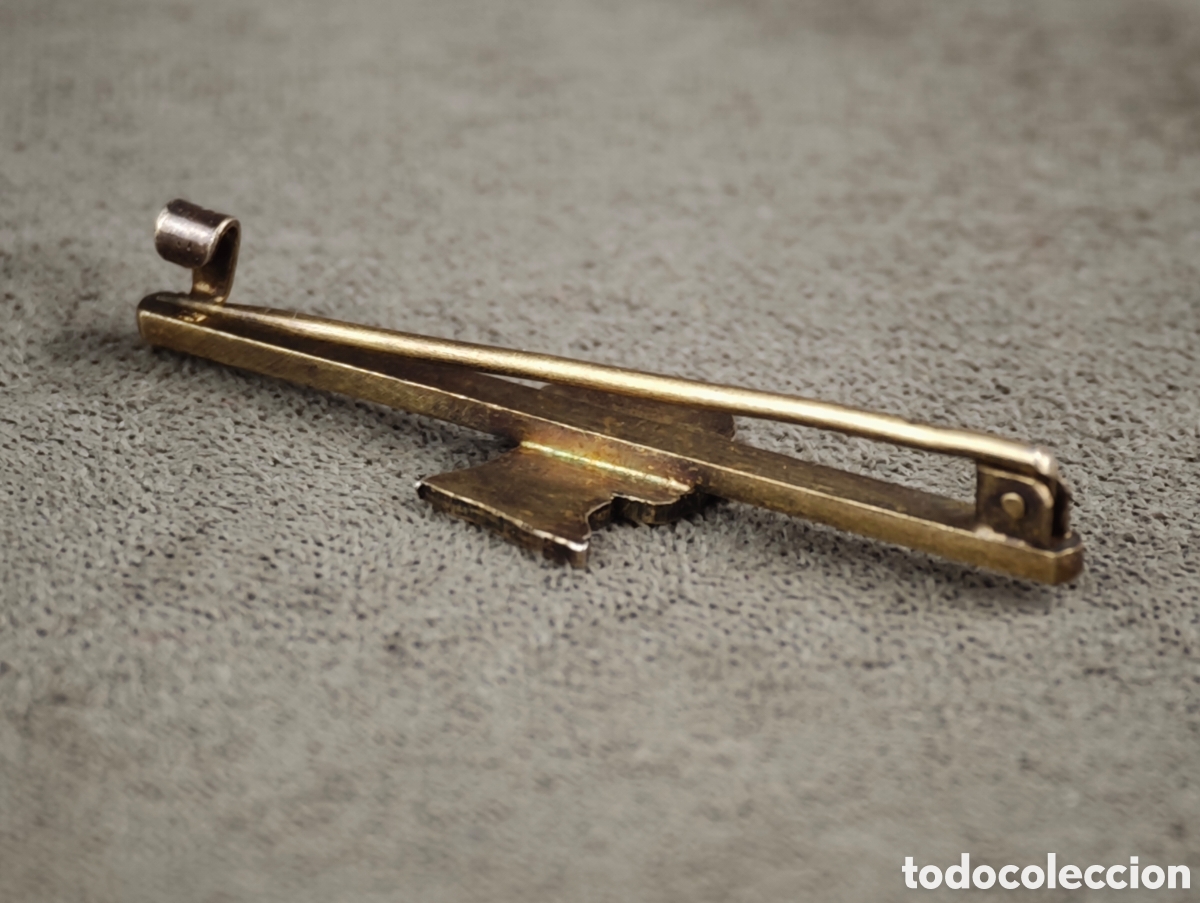 Joyeria: Antiguo Broche Plata Dorada - Foto 8