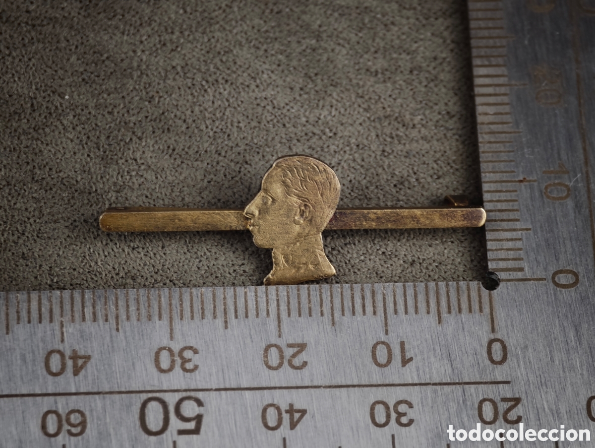 Joyeria: Antiguo Broche Plata Dorada - Foto 9
