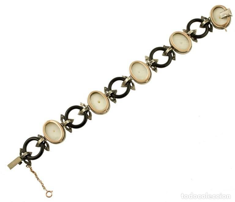 Joyeria: Joias - Pulseira de Ouro e prata (12) - Foto 13