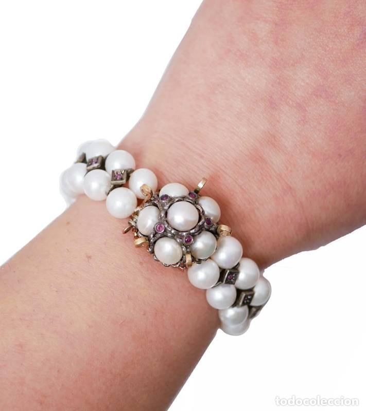 Joyeria: Joias - Pulseira de Ouro e prata (3) - Foto 8