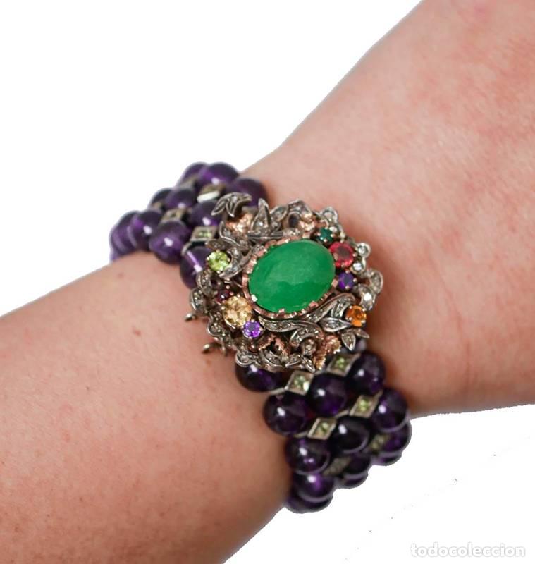 Joyeria: Joias - Pulseira de Ouro e prata (16) - Foto 2
