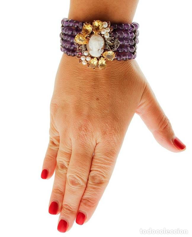 Joyeria: Joias - Pulseira de Ouro e prata (1899) - Foto 2