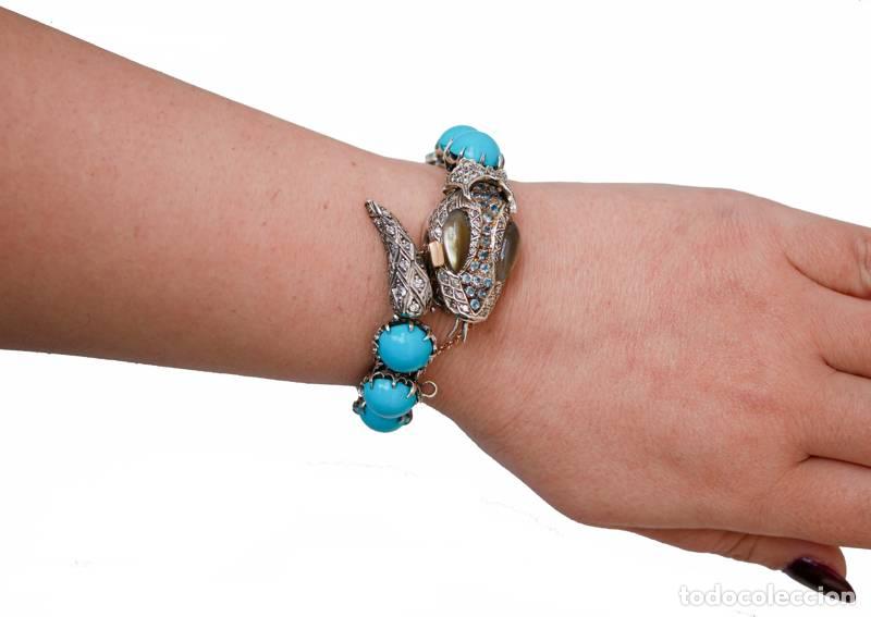 Joyeria: Joias - Pulseira de Ouro e prata (1904) - Foto 2