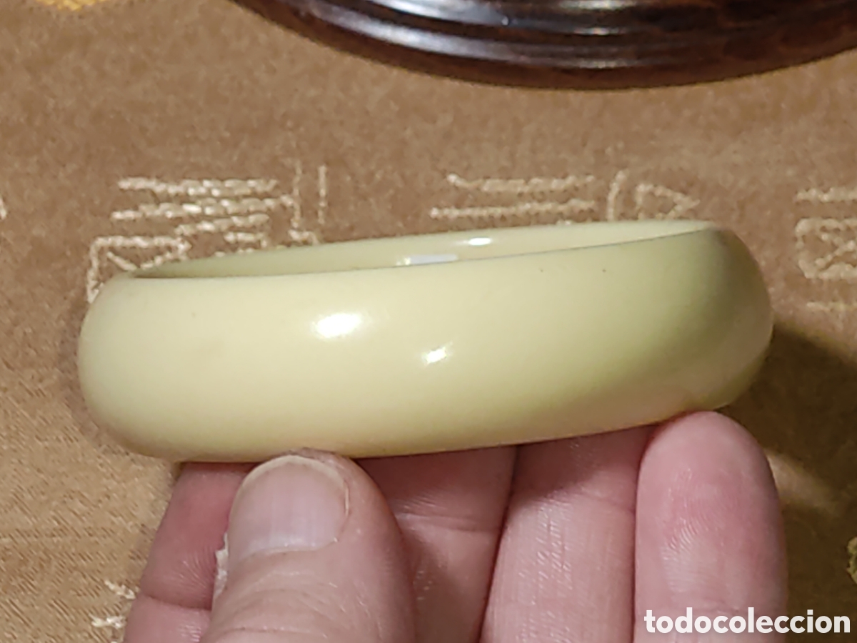 Joyeria: Pulsera & Brazalete de baquelita imitando a hueso.Vintage * Normal Posici&oacute;n*