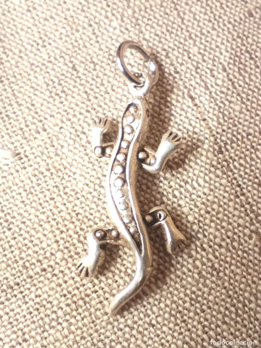 Joyeria: Colgante Lagarto de plata