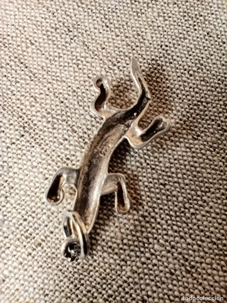 Joyeria: Colgante Lagarto de plata - Foto 2