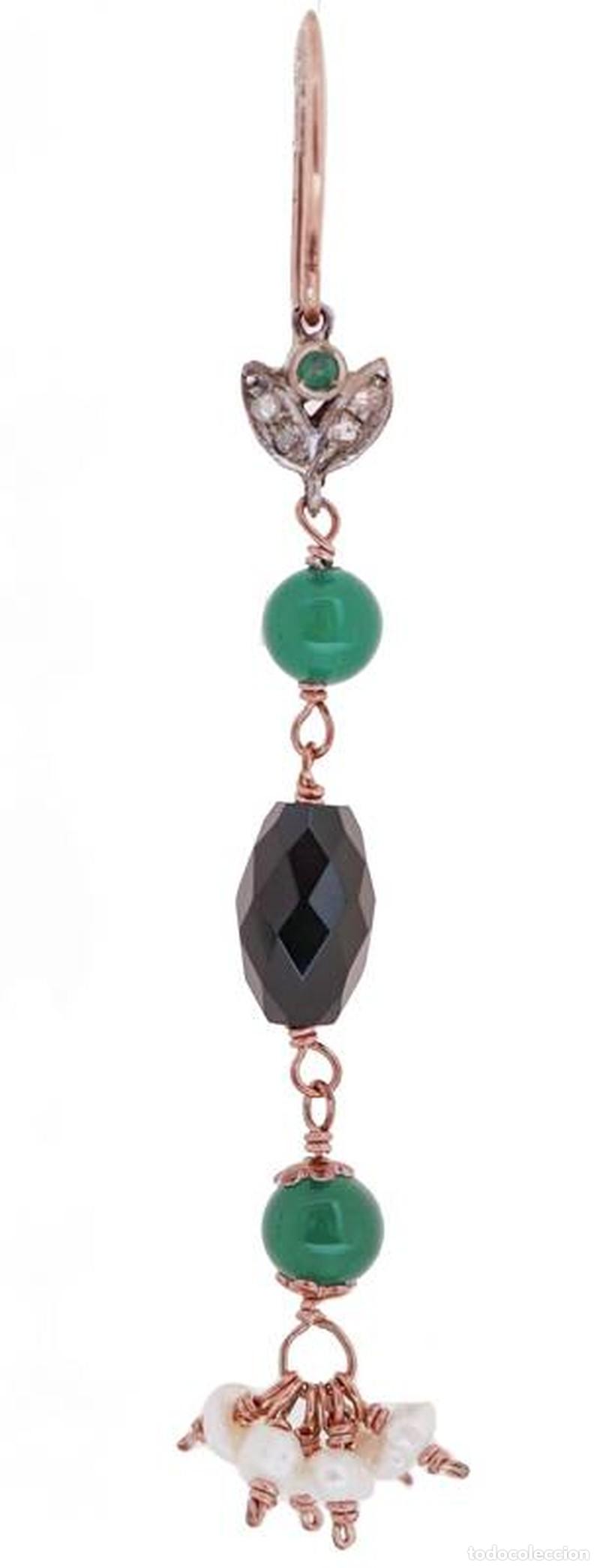 Joyeria: Joias - Brincos de Ouro e prata (1916) - Foto 5