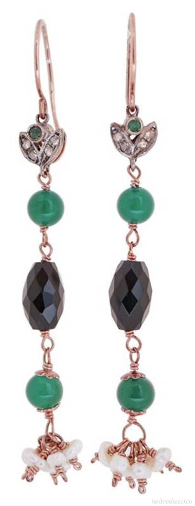Joyeria: Joias - Brincos de Ouro e prata (1916) - Foto 1