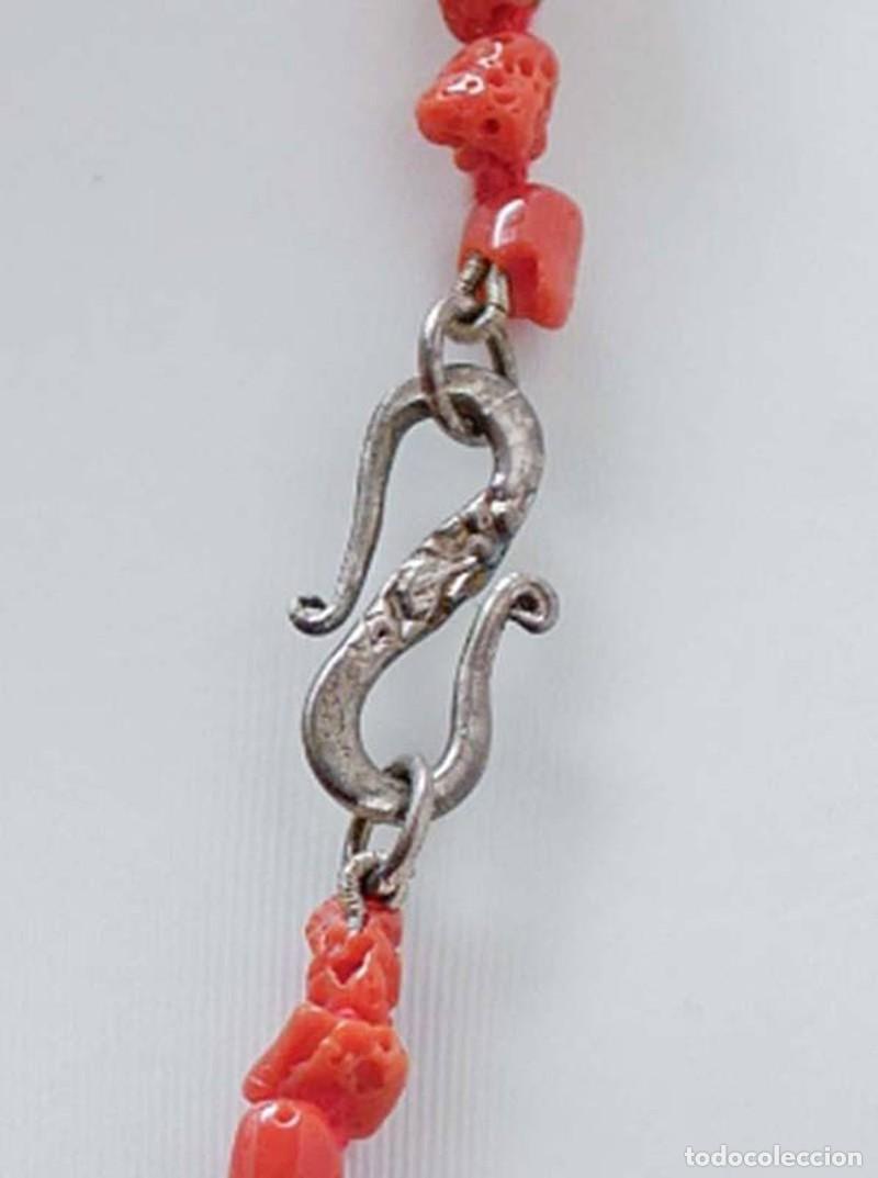Joyeria: Joias - Colar de coral e prata (1978) - Foto 5
