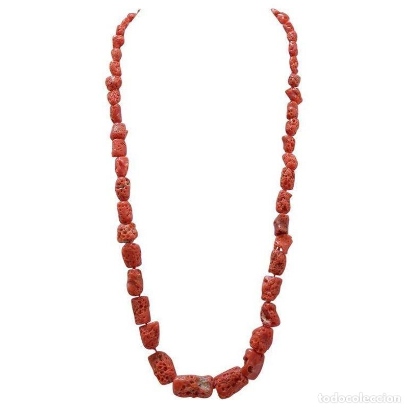 Joyeria: Joias - Colar de coral e prata (1978) - Foto 1