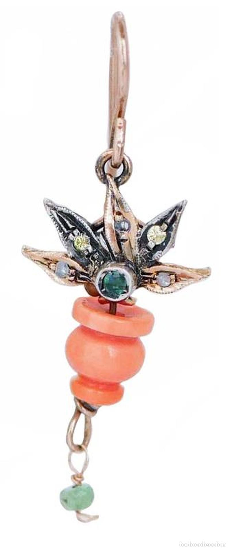 Joyeria: Joias - Brincos de Ouro e prata (1917) - Foto 5