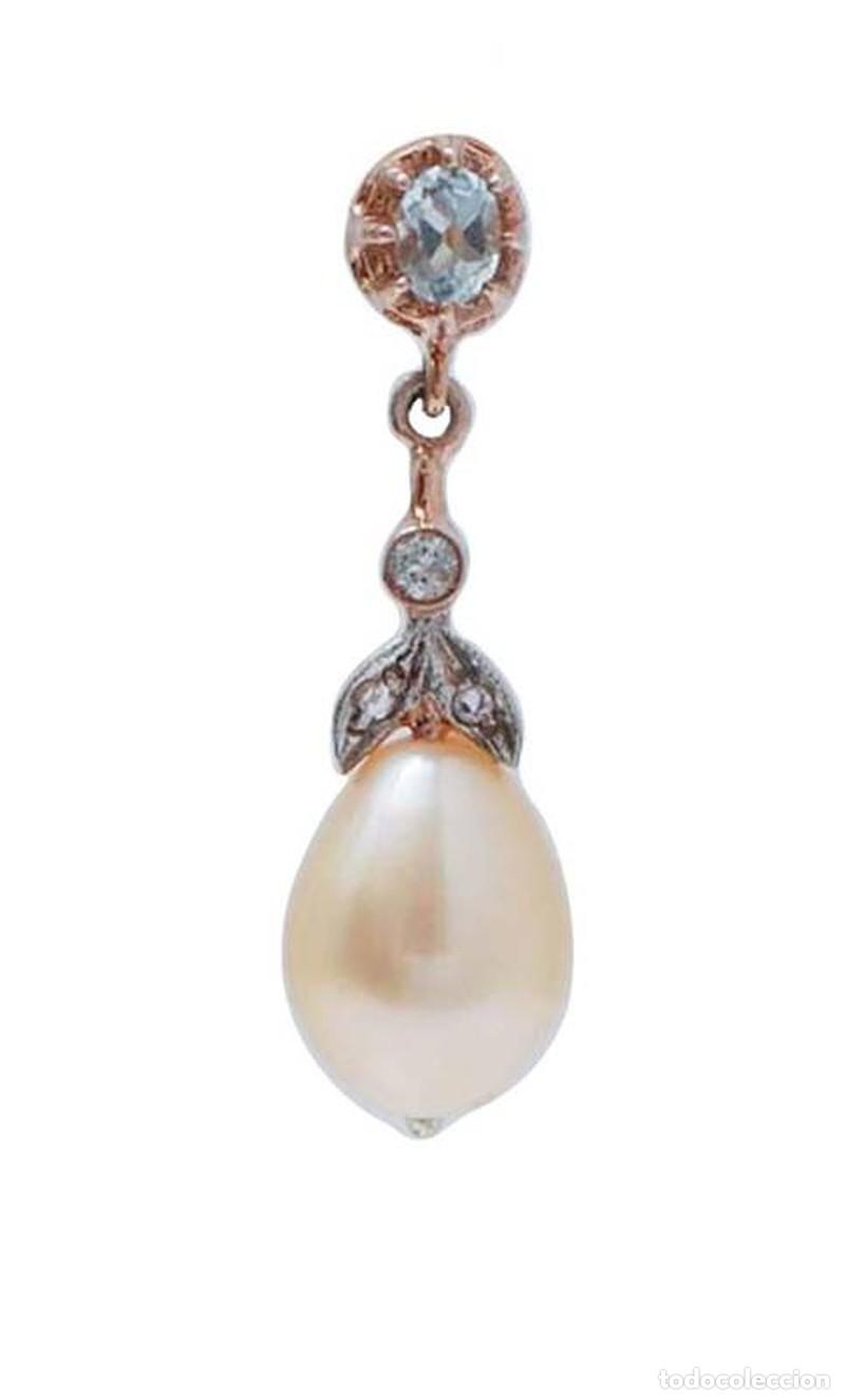 Joyeria: Joias - Brincos de Ouro e prata (1919) - Foto 2