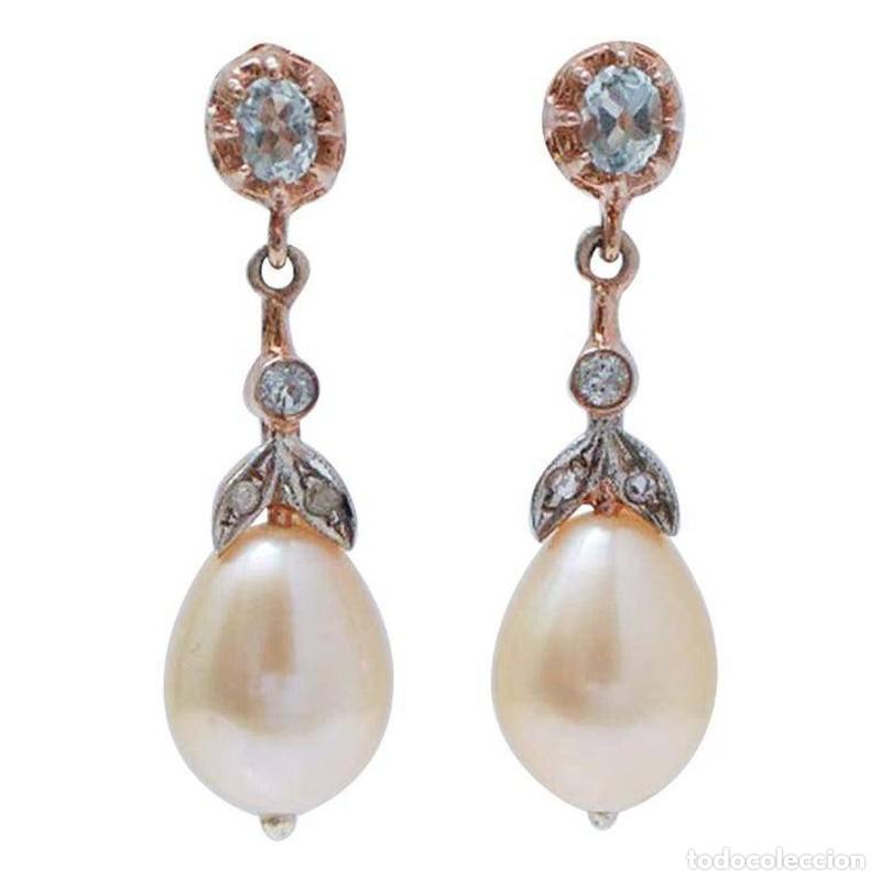 Joyeria: Joias - Brincos de Ouro e prata (1919) - Foto 1