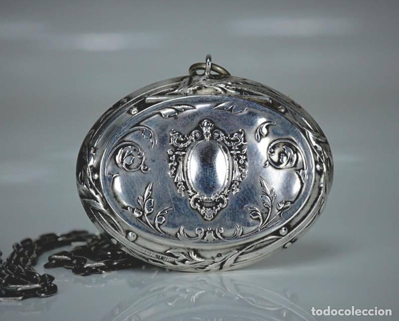 Joyeria: Joias - Colar com pingente de prata esterlina Napole&atilde;o III (1582)