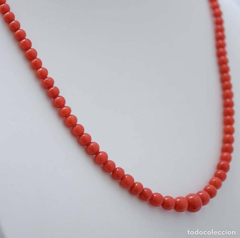 Joyeria: Joias - Colar de coral e prata (1980) - Foto 4