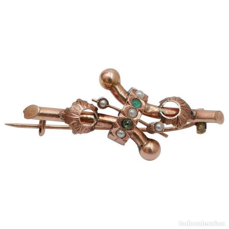 Jewelry: Joias - Pregadeira de Ouro (1656)