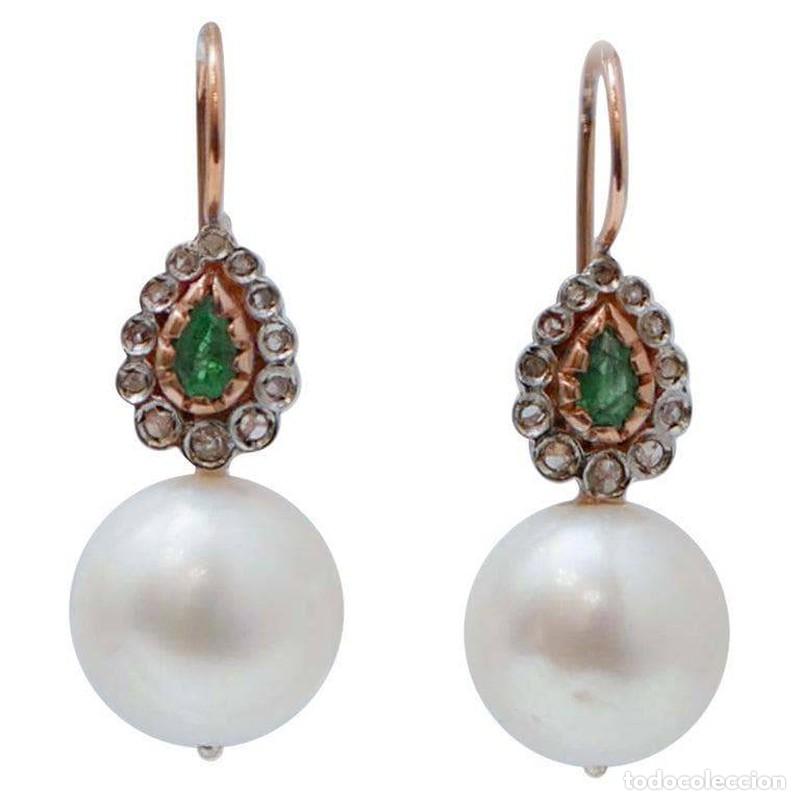 Joyeria: Joias - Brincos de Ouro e prata (1922) - Foto 1