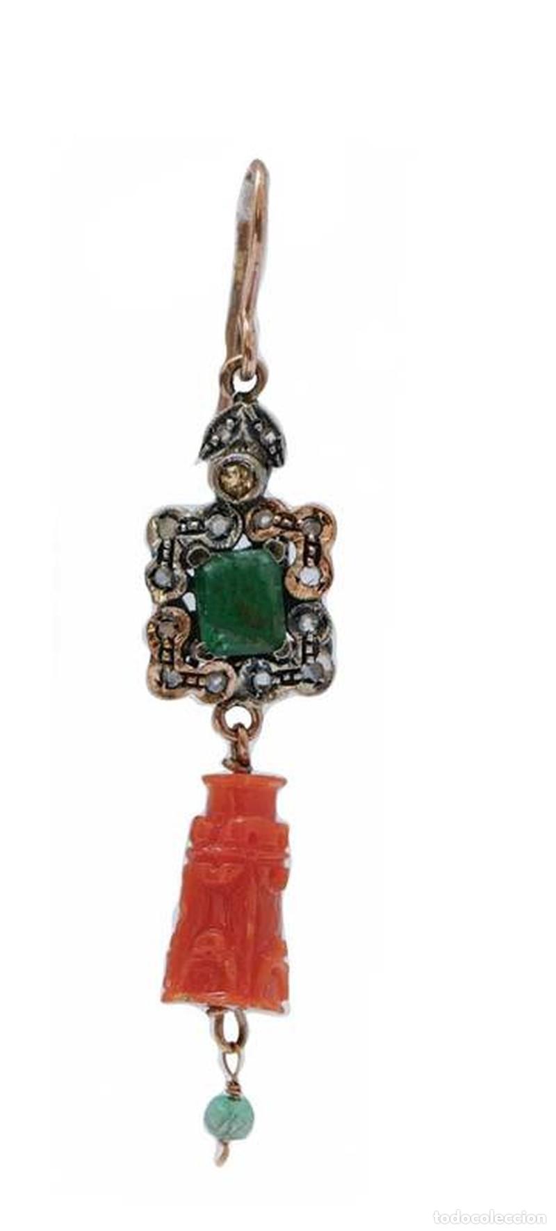 Joyeria: Joias - Brincos de Ouro e prata (1923) - Foto 3