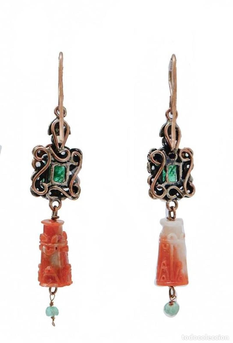 Joyeria: Joias - Brincos de Ouro e prata (1923) - Foto 4
