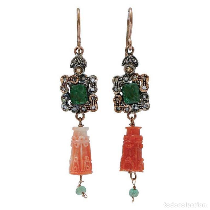 Joyeria: Joias - Brincos de Ouro e prata (1923) - Foto 1
