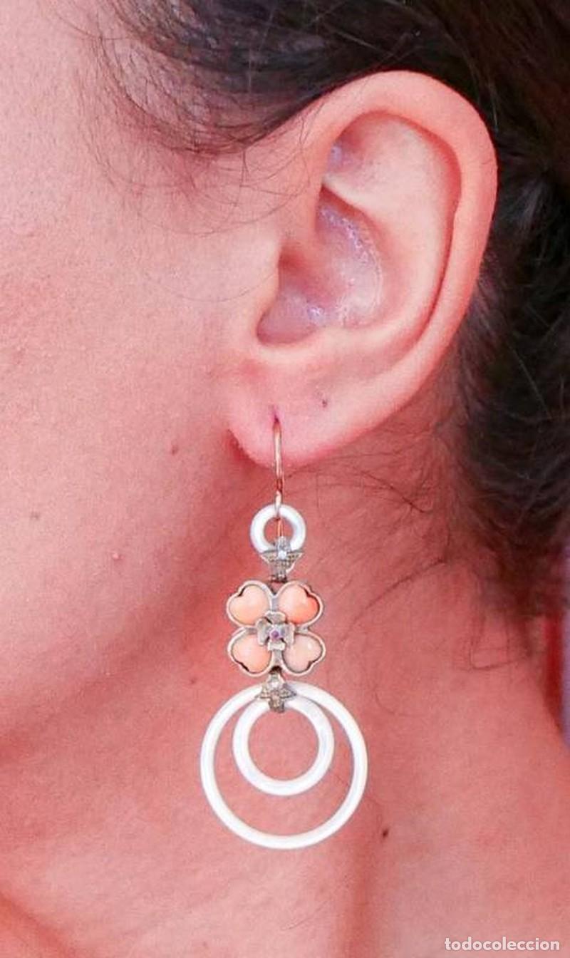Joyeria: Joias - Brincos de Ouro e prata (1926) - Foto 2