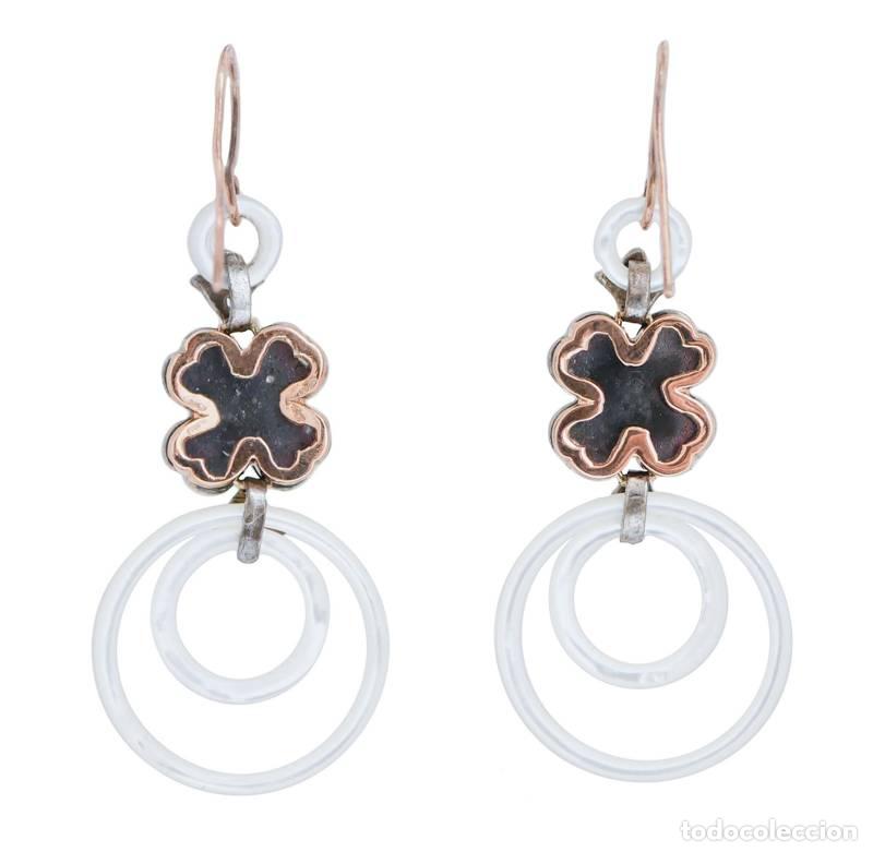 Joyeria: Joias - Brincos de Ouro e prata (1926) - Foto 3