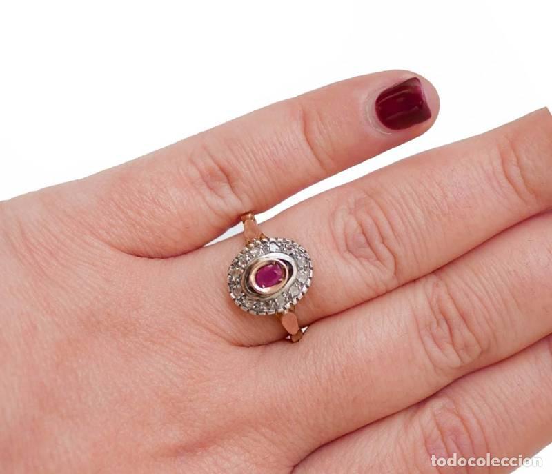 Joyeria: Joias - Anel de Ouro e prata (1703) - Foto 2