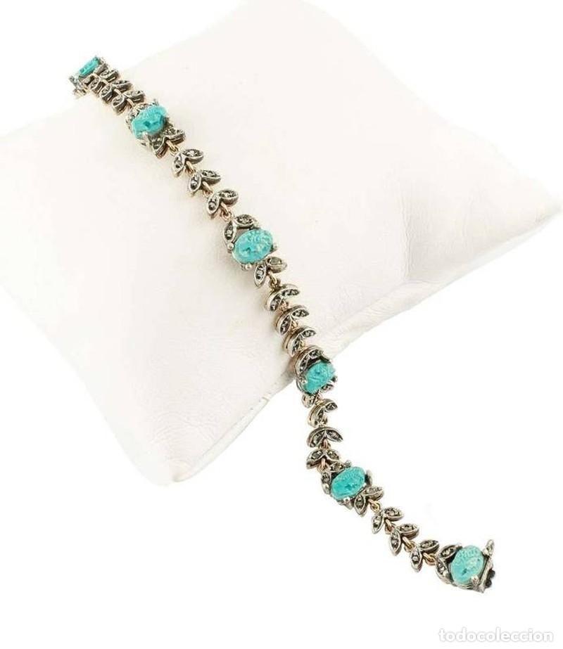 Joyeria: Joias - Pulseira de Ouro e prata (8) - Foto 4