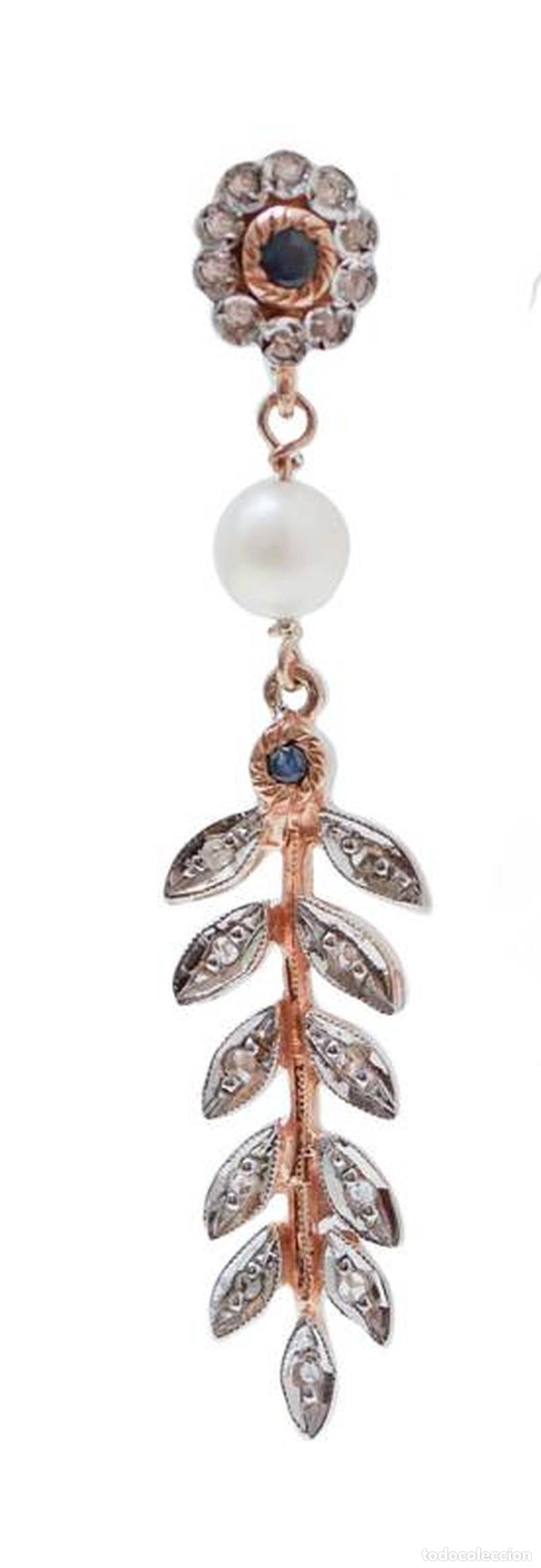Joyeria: Joias - Brincos de Ouro e prata (1933) - Foto 3