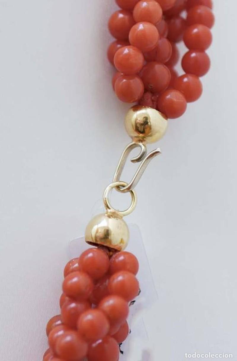 Joyeria: Joias - Colar de Coral e Ouro (1983) - Foto 4