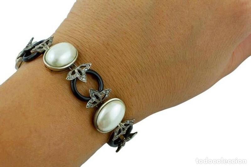 Joyeria: Joias - Pulseira de Ouro e prata (12) - Foto 3