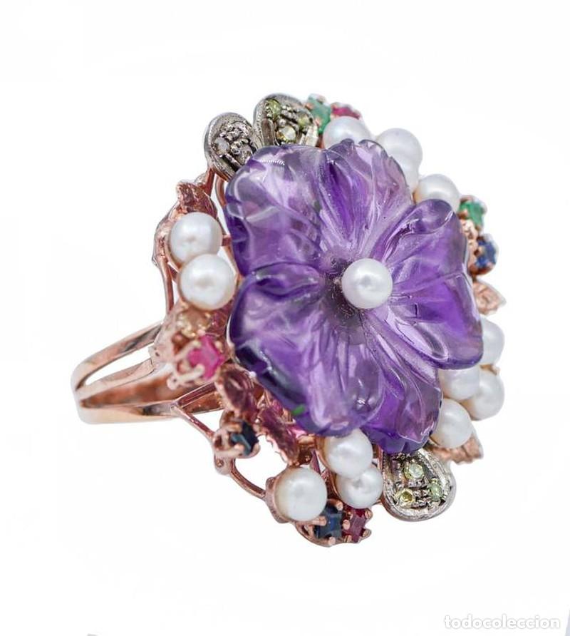 Joyeria: Joias - Anel de Ouro e prata (851) - Foto 4