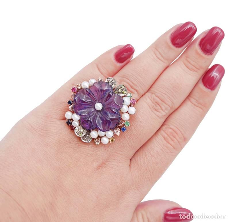 Joyeria: Joias - Anel de Ouro e prata (851) - Foto 5