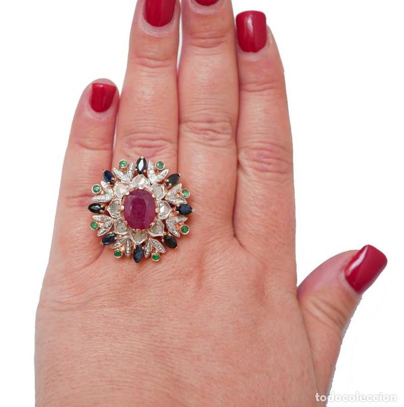 Joyeria: Joias - Anel de Ouro e prata (853) - Foto 2