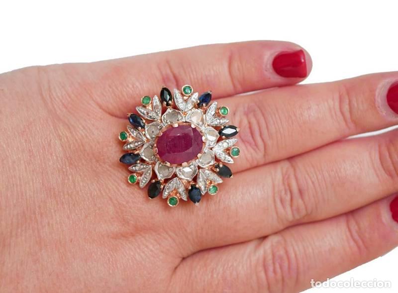 Joyeria: Joias - Anel de Ouro e prata (853) - Foto 4