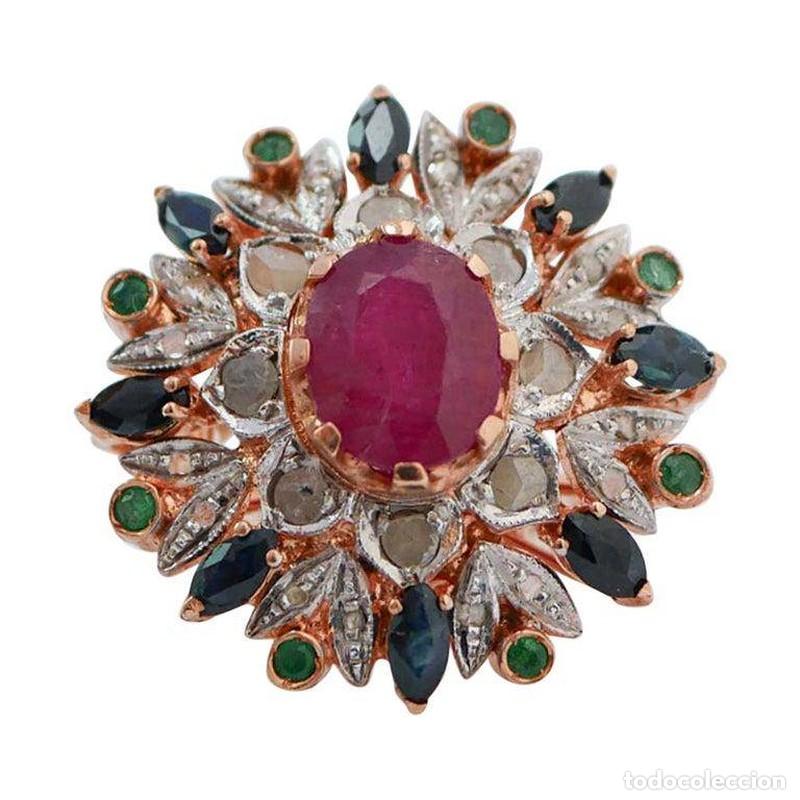 Joyeria: Joias - Anel de Ouro e prata (853) - Foto 1