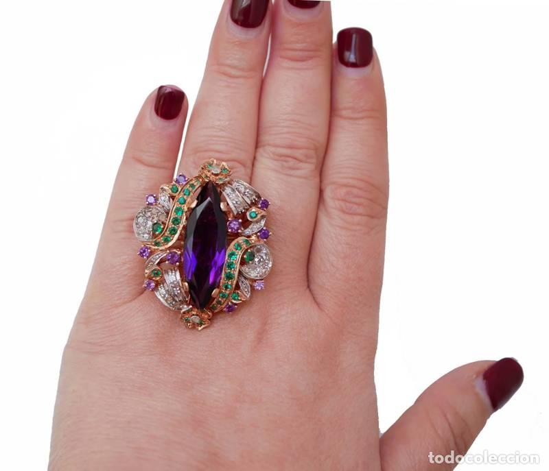 Joyeria: Joias - Anel de Ouro e prata (863) - Foto 2