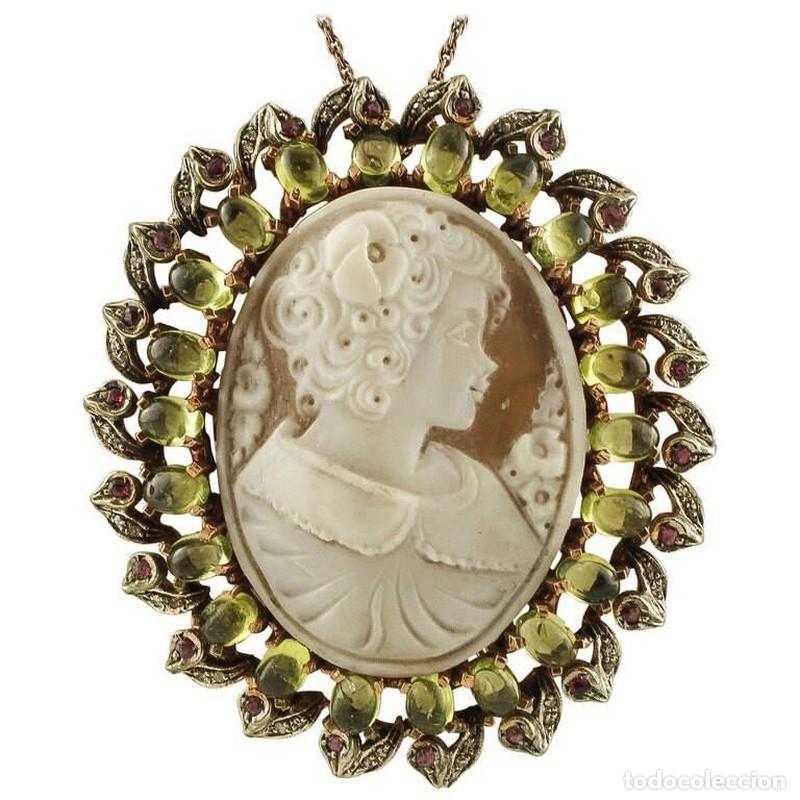 Jewelry: Joias - Pregadeira/Pingente de Ouro e prata (1660)
