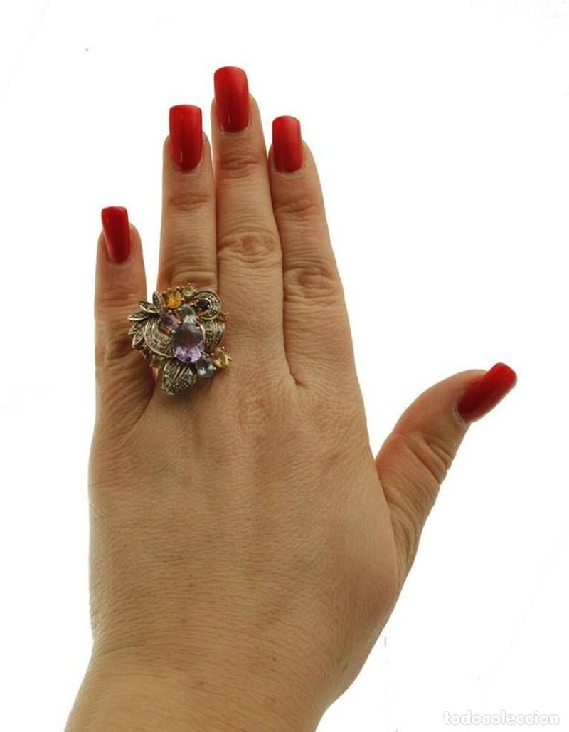 Joyeria: Joias - Anel de Ouro e prata (822) - Foto 5