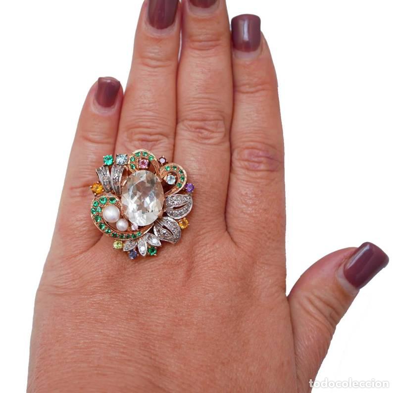 Joyeria: Joias - Anel de Ouro e prata (881) - Foto 3