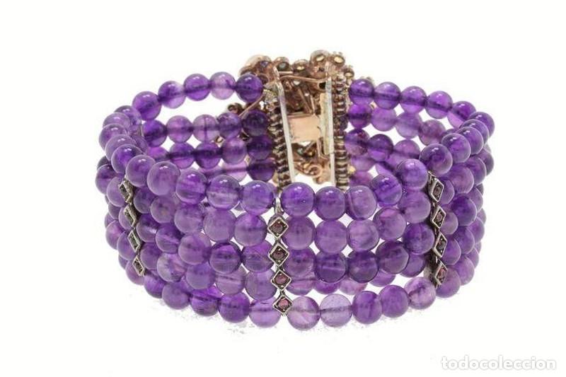 Joyeria: Joias - Pulseira de Ouro e prata (1898) - Foto 4