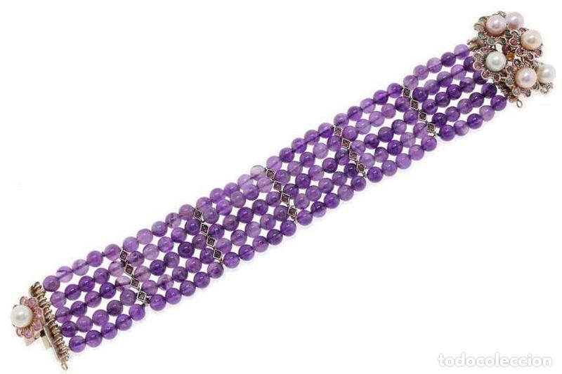 Joyeria: Joias - Pulseira de Ouro e prata (1898) - Foto 7