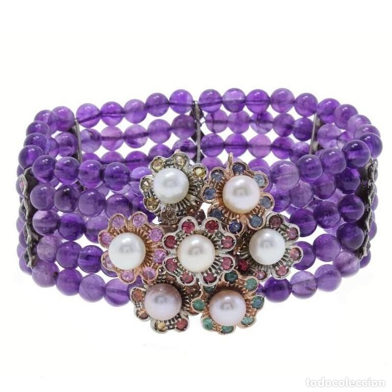Joyeria: Joias - Pulseira de Ouro e prata (1898) - Foto 1
