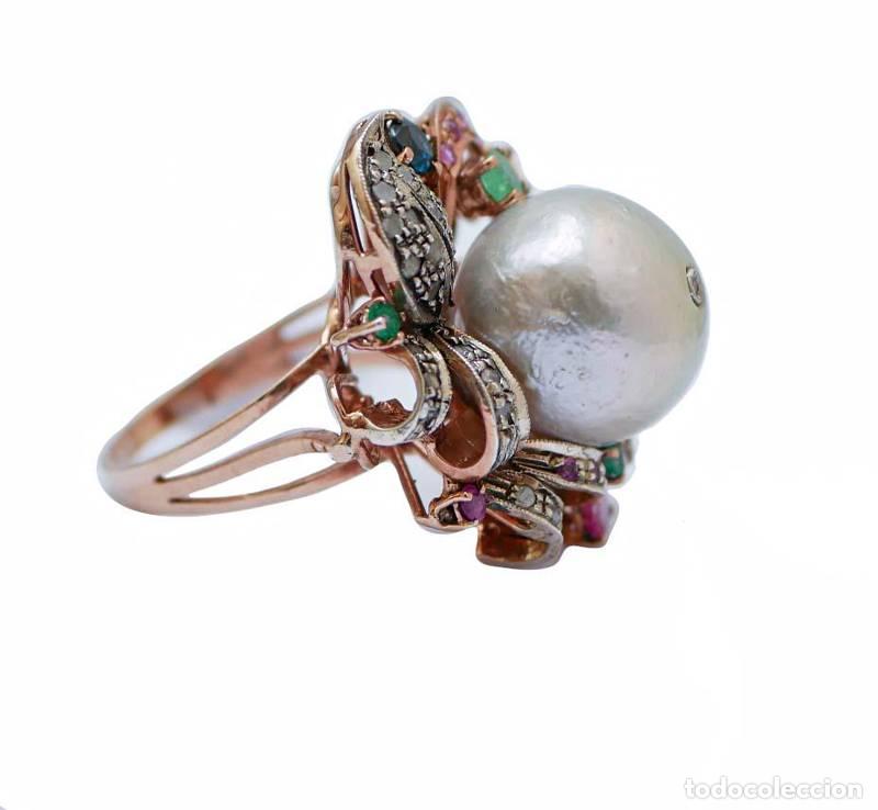 Joyeria: Joias - Anel de Ouro e prata (844) - Foto 4