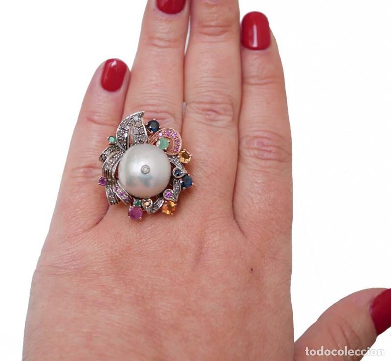 Joyeria: Joias - Anel de Ouro e prata (844) - Foto 5