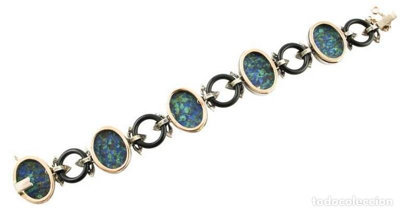 Joyeria: Joias - Pulseira de Ouro e prata (9) - Foto 3