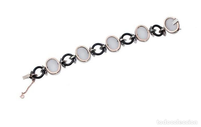 Joyeria: Joias - Pulseira de Ouro e prata (10) - Foto 5