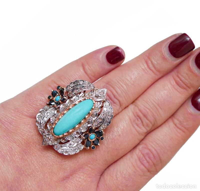 Joyeria: Joias - Anel de Ouro e prata (895) - Foto 4