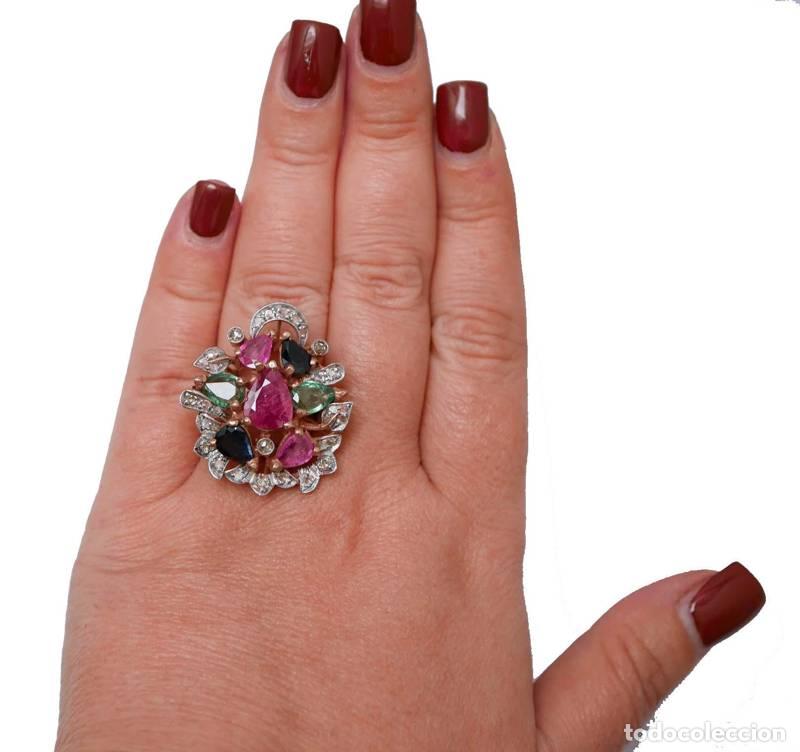 Joyeria: Joias - Anel de Ouro e prata (856) - Foto 2