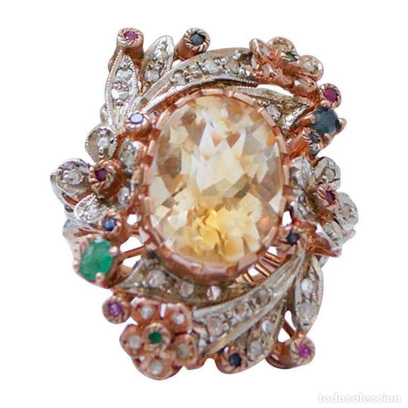 Joyeria: Joias - Anel de Ouro e prata (870)